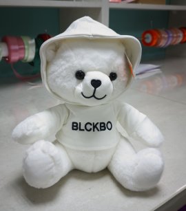 Teddy Bear BLCKBO Hoody White