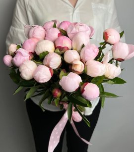 Light-Pink Peonies